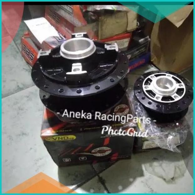 tromol vnd tiger revo black doff / tromol depan belakang tiger revo 07