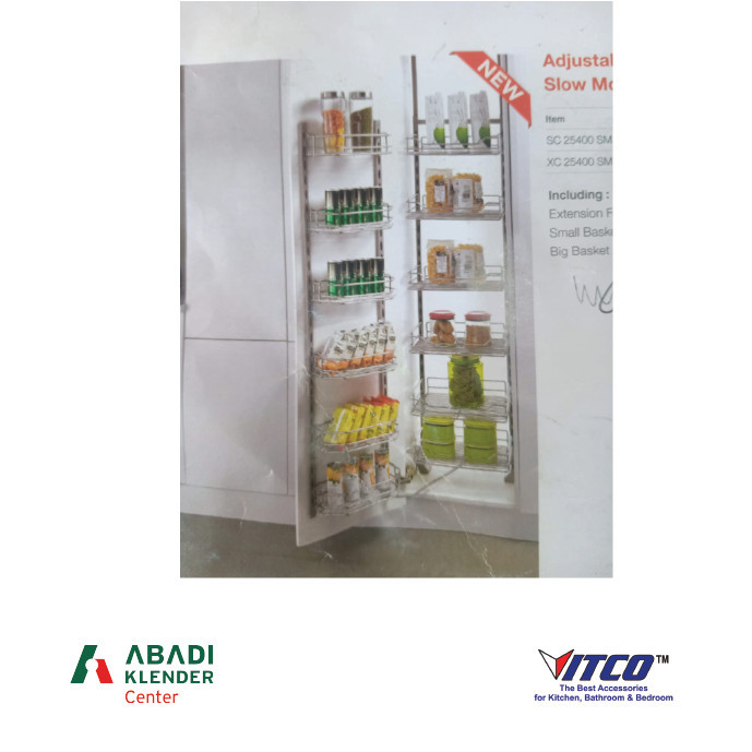 TERBARU RAK / ADJUSTABLE DELUXE LARDER UNIT SC 25400 SM 1800 - 2250 MM VITCO HOT SALE