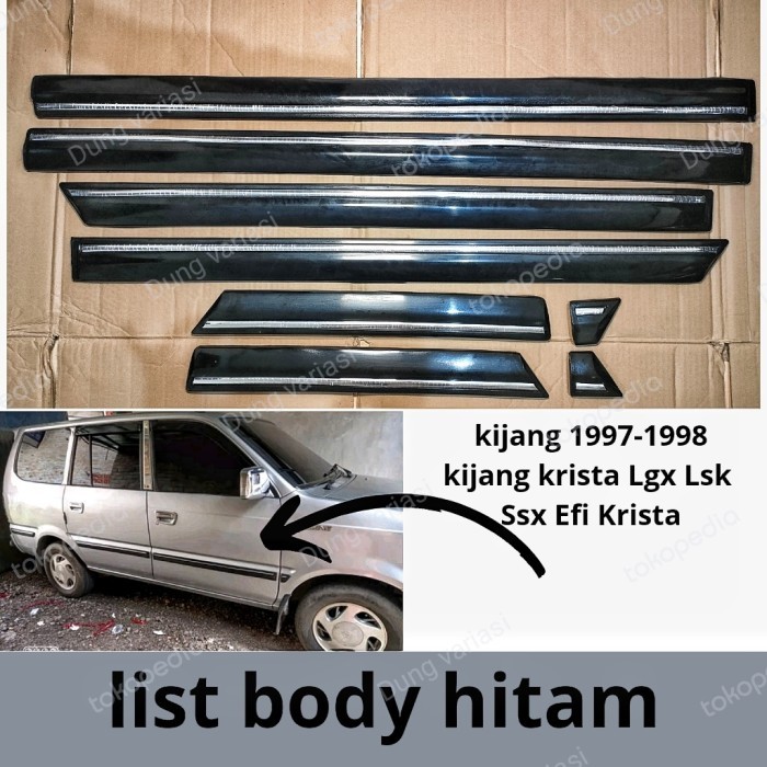 list body kijang kapsul Krista Lgx Lsx Lgx 1997 1999 2000 2003 hitam