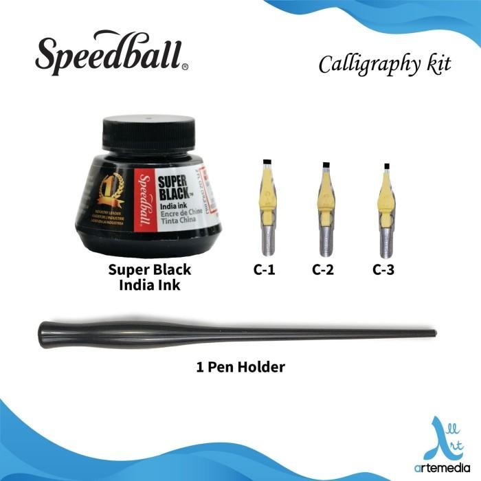 

Pena Kaligrafi Speedball Calligraphy Lettering Kit
