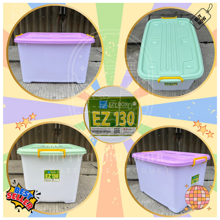 Promo Container Box Ezy Clear Kontainer Box Ezy Warna 130 150 Liter
