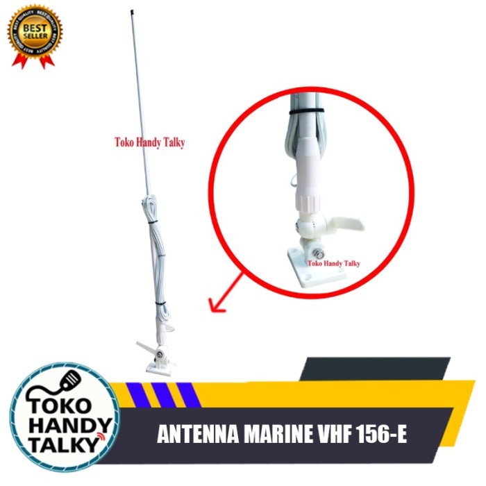 ANTENNA RADIO RIG MARINE VHF MARINE 156-E ANTENNA MARINE 156E 156 VHF