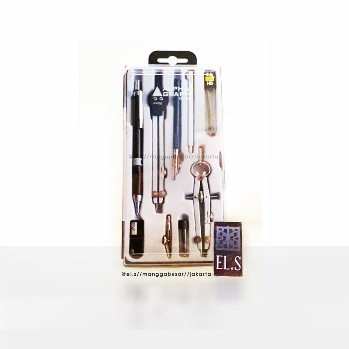 

Alpha Graph Compass Set ( Jangka Set )