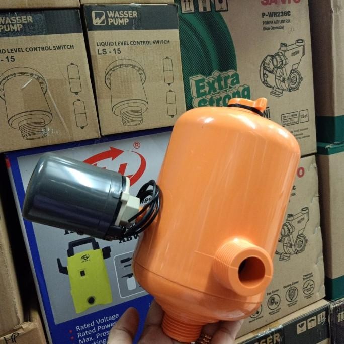 Promo TABUNG POMPA AIR SEMI JET FIBER+ OTOMATIS BAGUS COD