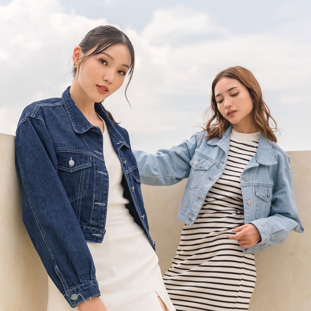 Chocochips - Hopkins Jacket / Jaket Jeans Wanita / Jaket Denim Wanita
