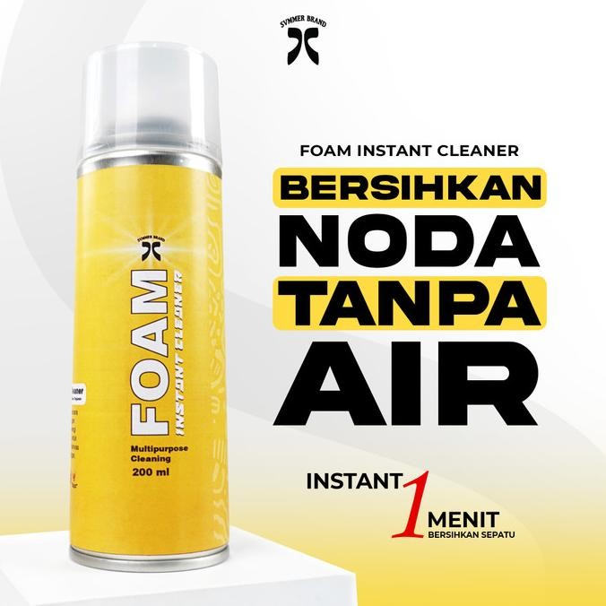 

TERSEDIA FOAM CLEANER - PEMBERSIH SEPATU INSTANT SHOE CLEANING PEMUTIH SNEAKERS