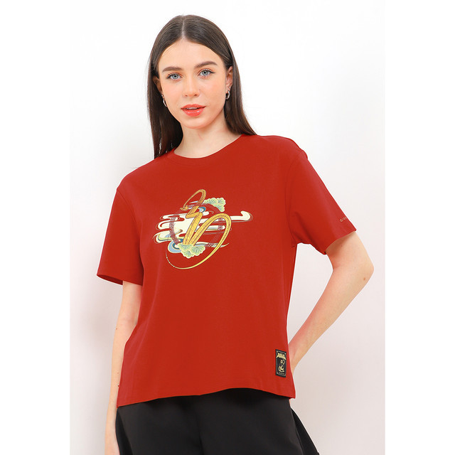 Giordano Kungfu Panda CNY Tee Wanita