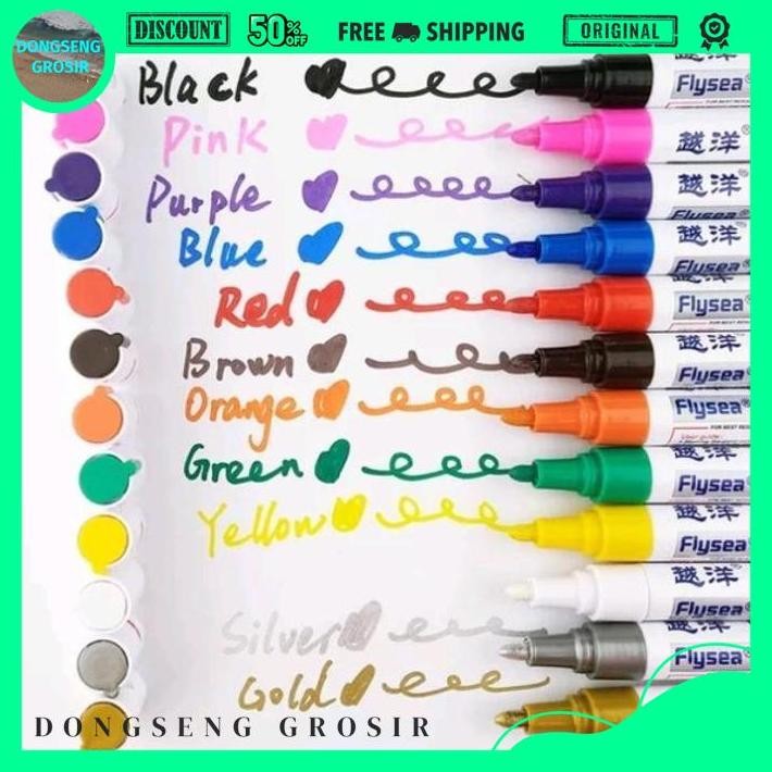 

SPIDOL MULTI FUNGSI PAINT MARKER PEN CAT PULPEN WARNA MOBIL MOTOR VARIAN 2 DONSENG GROSIR BEST SELLER !!