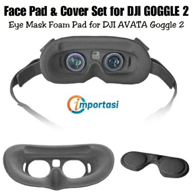

TERSEDIA FACE PLATE PAD EYE MASK DJI GOGGLE 2 FOAM PROTECTIVE COVER DJI AVATA