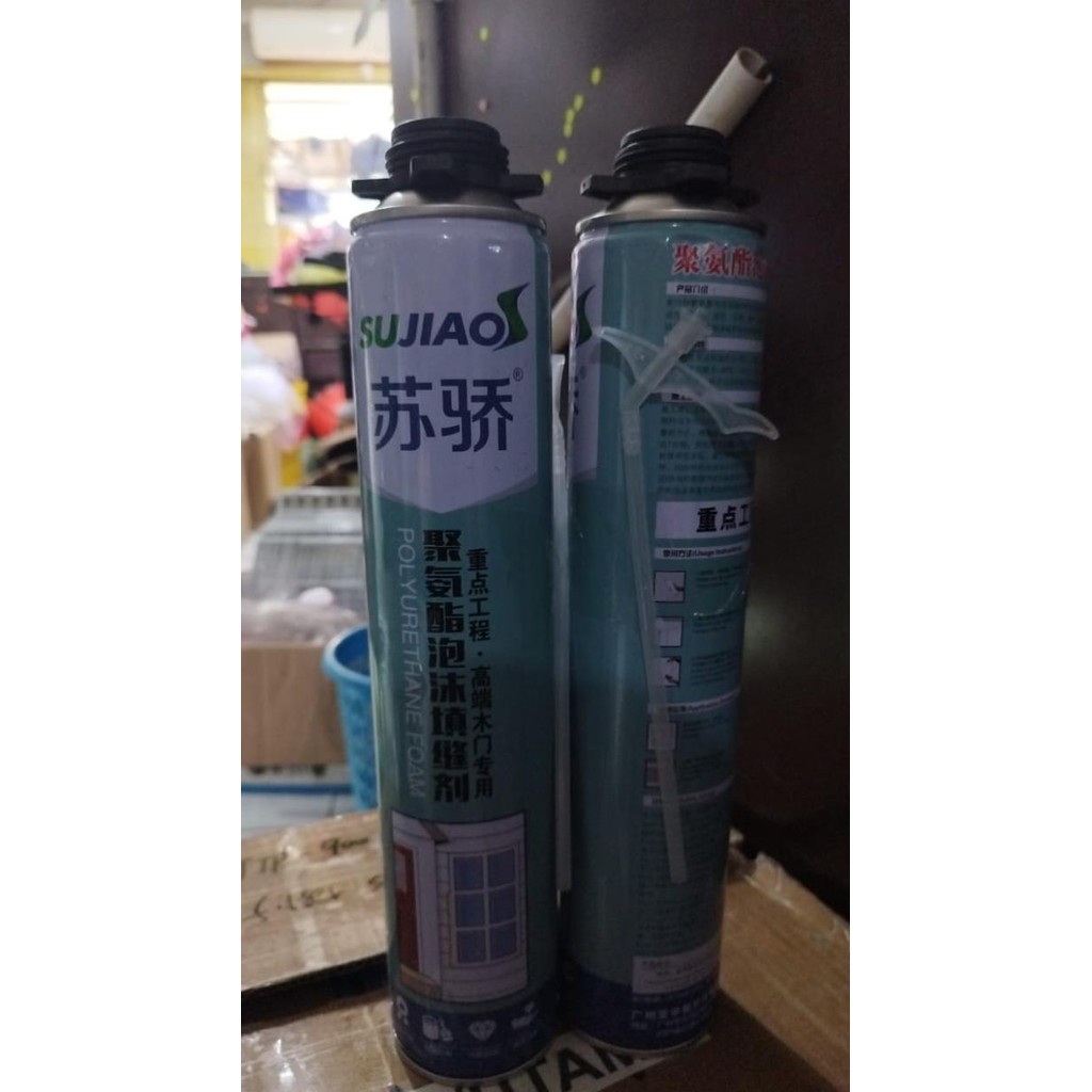 

TERSEDIA 750ML POLYURETHANE EXPANDING PU FOAM SPRAY PENUTUP LOBANG ANTI KECOA