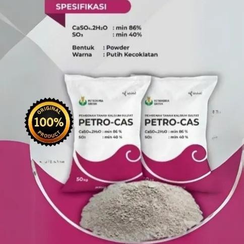 Kapur Pertanian 50Kg Petro Cas Dolomit Super Petrocas Produk Original
