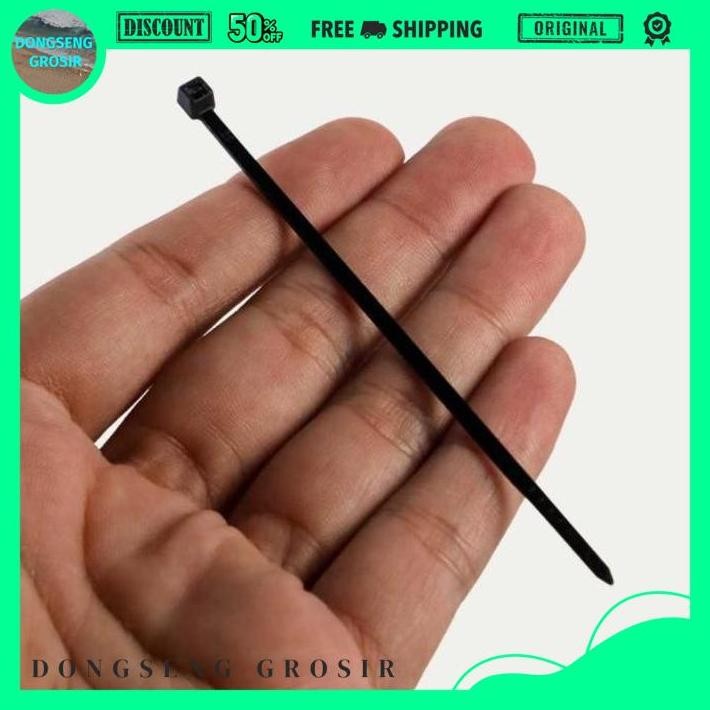 

KABEL TIES SELF LOCKING WIRE ZIP CABLE ORGANIZER 2.5X100MM DONSENG GROSIR BEST QUALITY !!