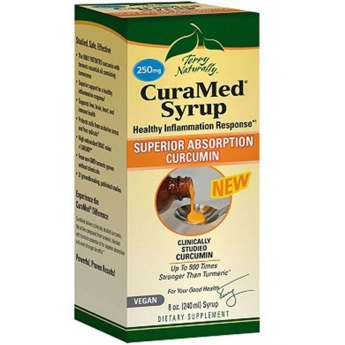 

Terry Naturally Curamed Syrup Superior Absorption Curcumin 240 Ml