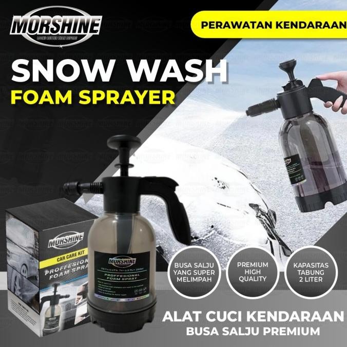 

TERSEDIA FOAM SPRAY ALAT CUCI MOTOR MOBIL SALJU SNOW WASH BOTTLE 2 L