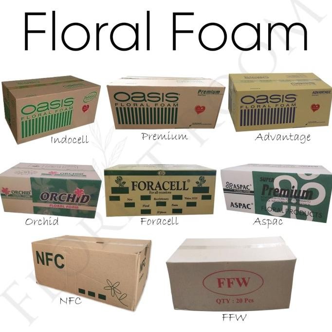 

TERSEDIA FLORAL FOAM UNTUK FRESH FLOWER - BARANG FLORIST