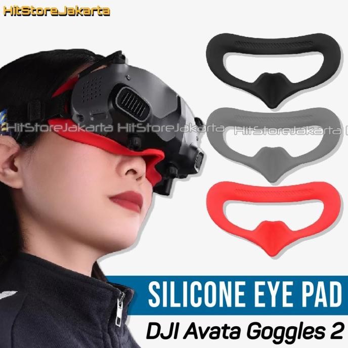 

TERSEDIA SILICONE EYE PAD FOR DJI AVATA GOGGLES 2 FACEPLATE FOAM PADDING