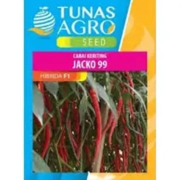 Jacko 99 10 Gr Benih Cabai Keriting Hibrida F1 Jacko 99 Tunas Agro 10