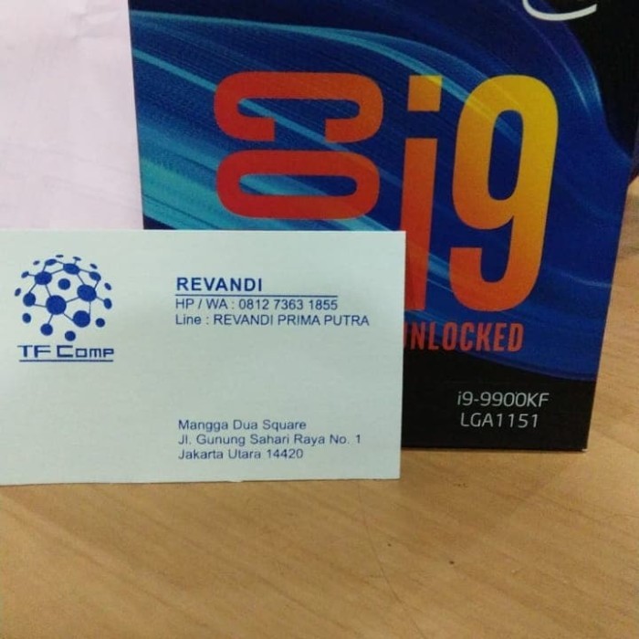 BISA GOSEND PROCESSOR INTEL CORE I9 9900KF BOX COFFEE LAKE-S LGA 1151 8 CORE GEN 9