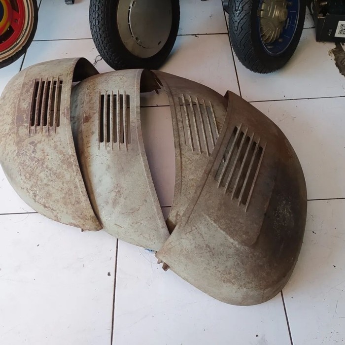 PROMO! tepong kanan Vespa super original Nos piaggio italy cakep
