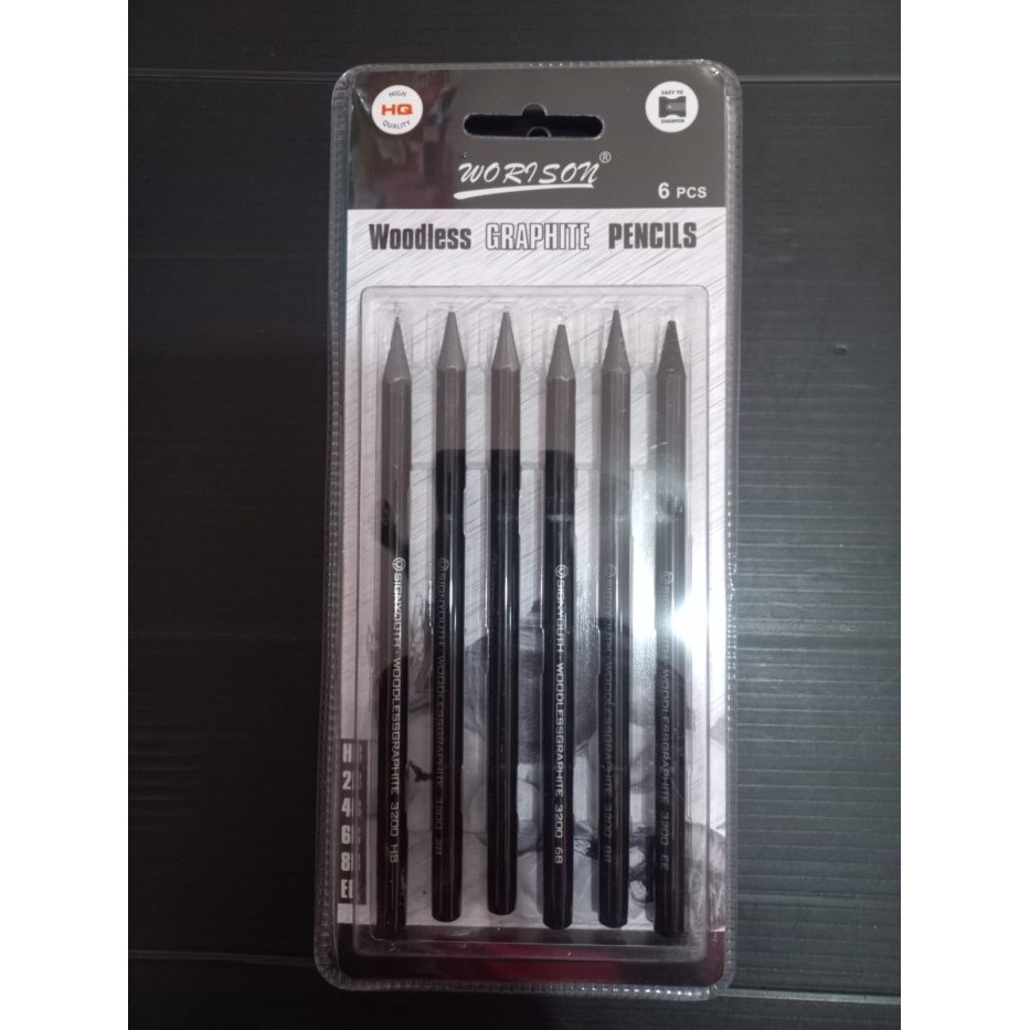 

Drawing pencils woodles graphite set 6 / VTec Pencil Charcoal