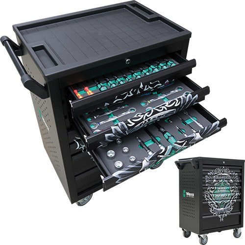 TERBARU Trolley Wera 05501051001 Wera Tool Trolley Workshop Wagon Tool Rebel PROMO