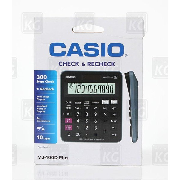 

Terlaris Kalkulator Casio Mj 100D Plus Original - 10 Digit - Check And Recheck - 2 Power - Tax