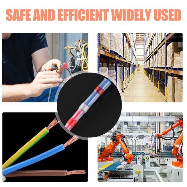 

Terlaris Lem Akar Bakar Isolasi Sambungan Heat Shrink Waterproof 300 Pcs - Ma-300 New