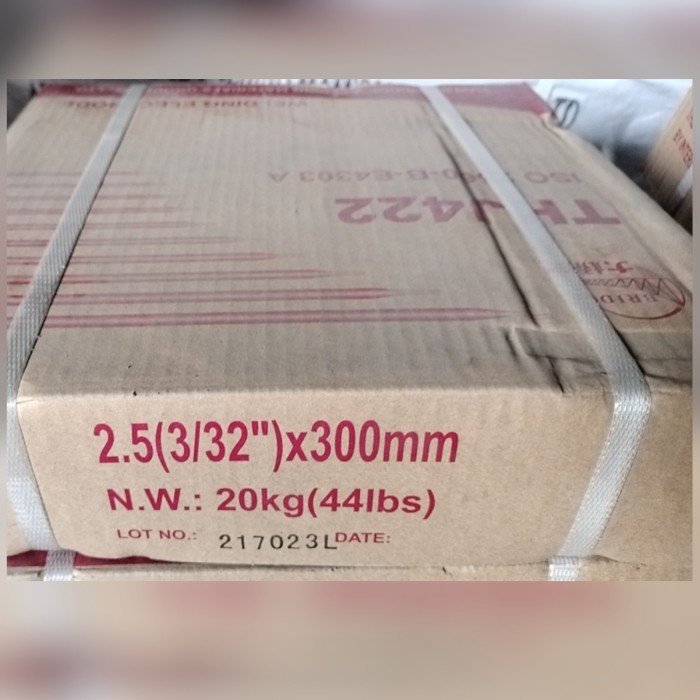 TERBARU Kawat las THJ422 2.5mm Bridge Welding rod J422 Batang las E4303 422 HOT SALE