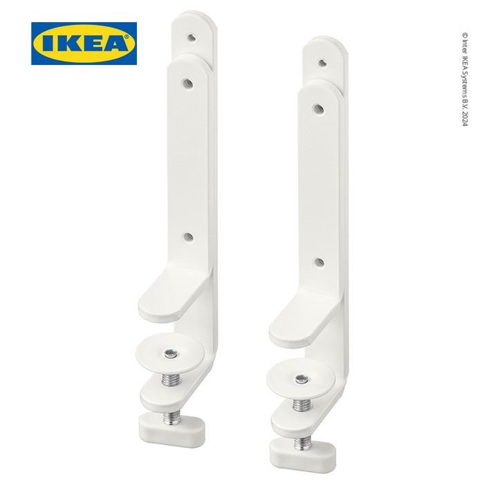 

Ikea Skdis Konektor Meja Dengan Papan Pegboard Isi 2Pcs