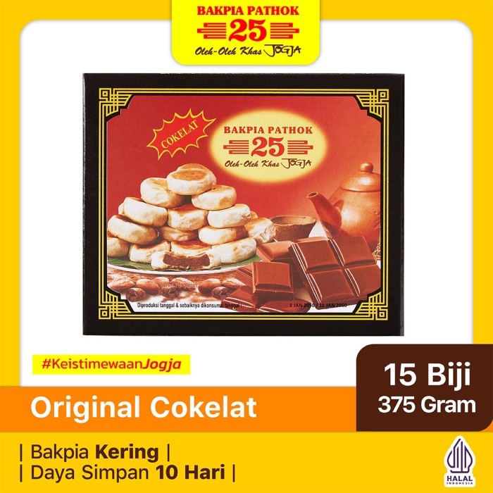 

Bakpia Pathok 25 Cokelat Oleh-Oleh Khas Jogja LANGSUNG KIRIM
