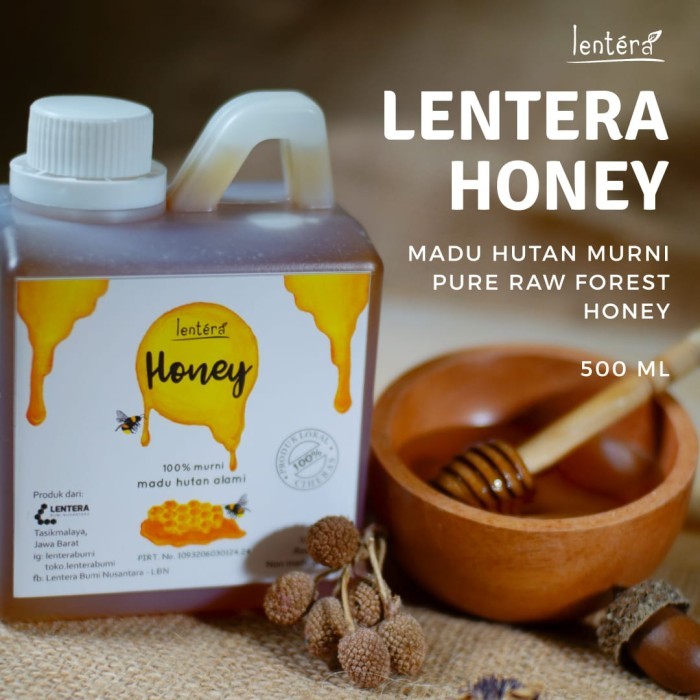 

Madu Asli Hutan 'Lentera' 500 ml Lentera Raw Forest Honey Murni PROMO SPECIAL