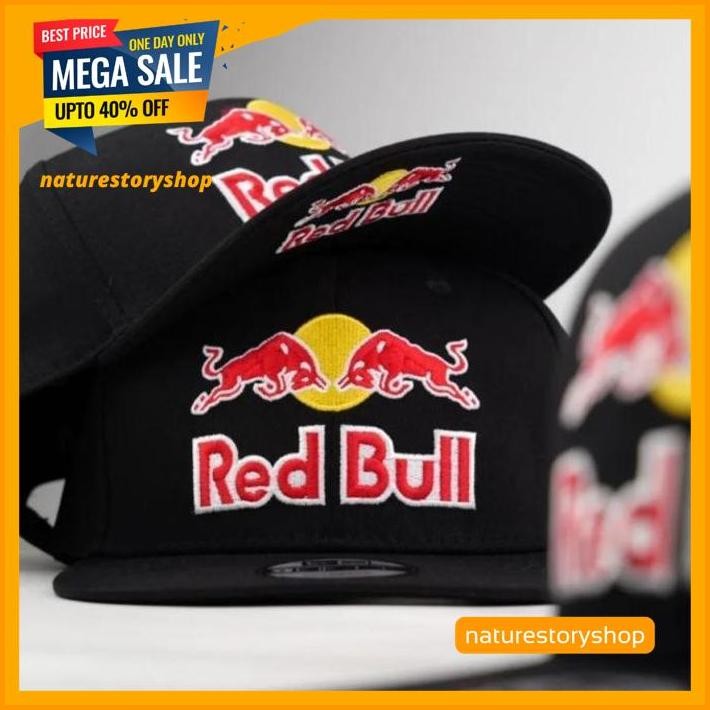 TOPI SNAPBACK REDBULL ORIGINAL IMPORT/ REDBULL CAP ORIGINAL IMPORT/HAT BEST PRODUK 