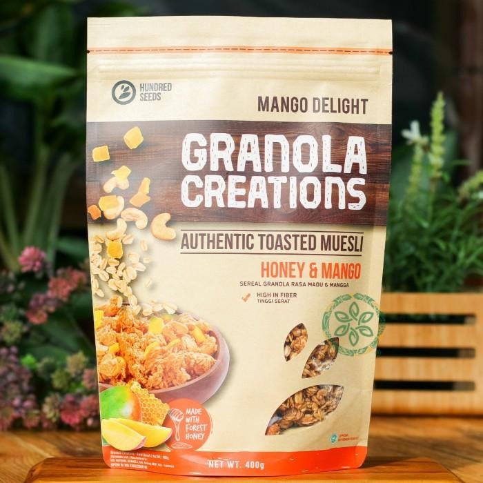 

Granola Creations Toasted Muesli Honey & Mango - 400 G