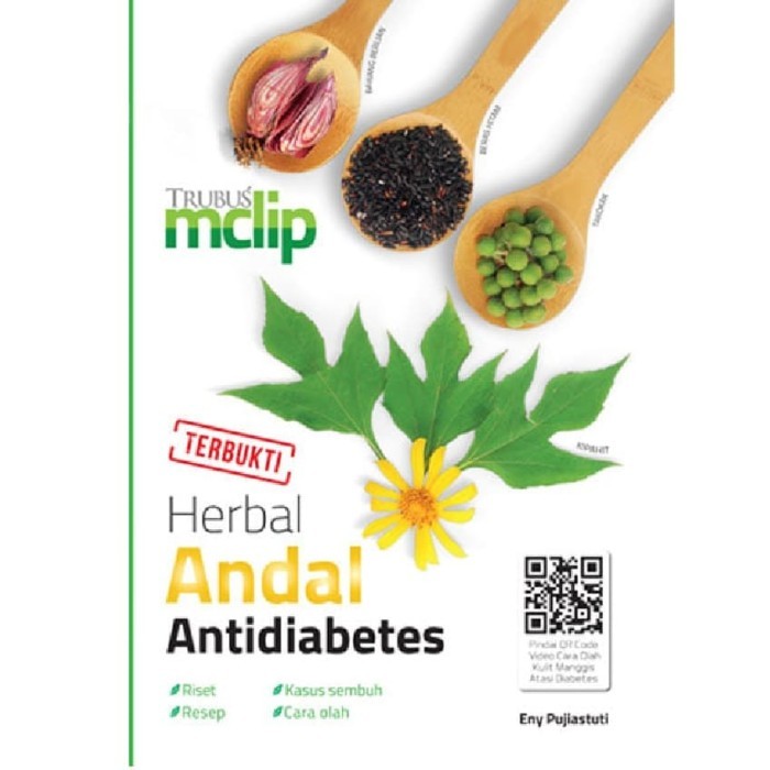 

Buku Mclip HERBAL ANDAL ANTIDIABETES - Tanaman Obat Anti Diabetes