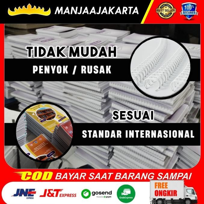 

SPIRAL KAWAT JILID BUKU NO 20 JILID BUKU AGENDA SPIRAL PITCH 2:1