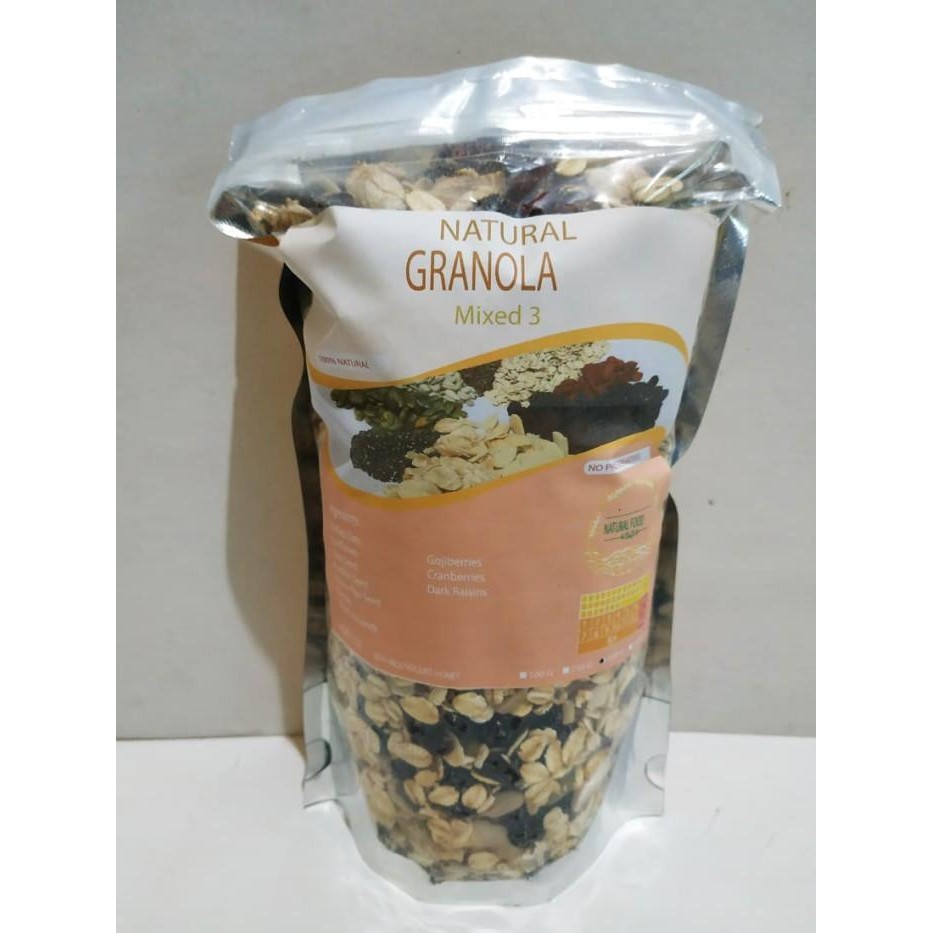 

Natural Granola Mixed 3 - 500 Gr