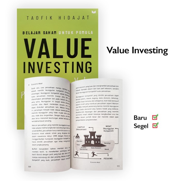 

HOT SALE! Buku Value Investing Belajar Saham untuk Pemula ala Buffett dan Graham