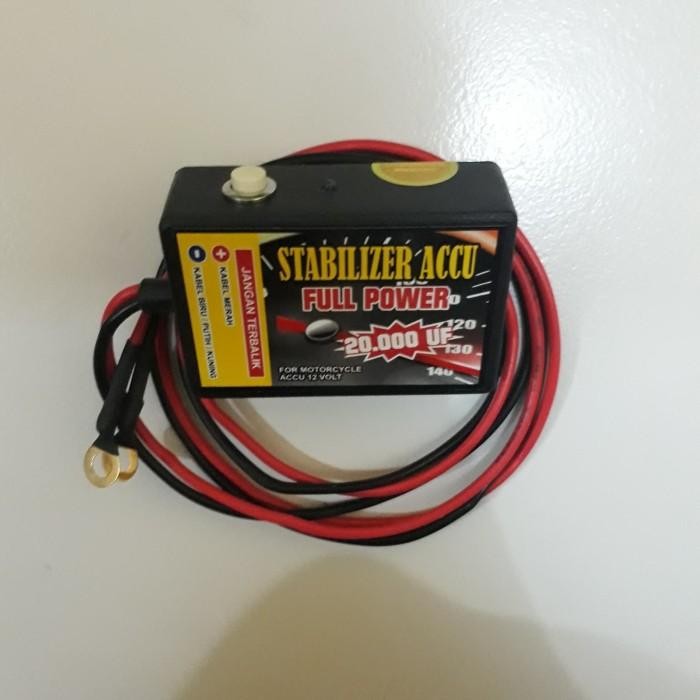 Stabilizer aki atau kapasitor bank untuk motor 20000 uf Import Premium