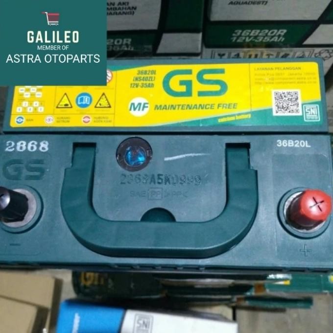 Aki Kering Gs Astra Ns40Zl Mitsubishi Xpander 2017-2021, Lancer 1992
