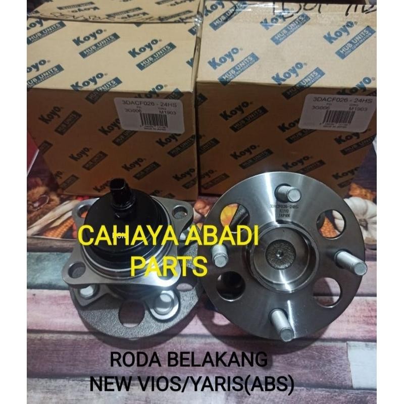 Bearing Roda Belakang Vios Gen 2 New Vios Yaris Gen 1 Abs Nap Roda Belakang Yaris New Vios Gen 2 Sen