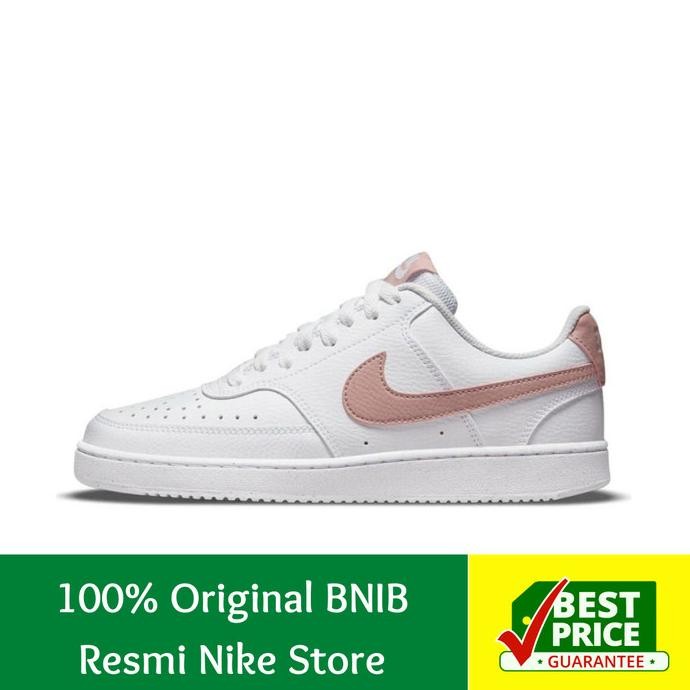 Jual Nike Court Vision Low Next Nature White Pink Oxford Bnib Original