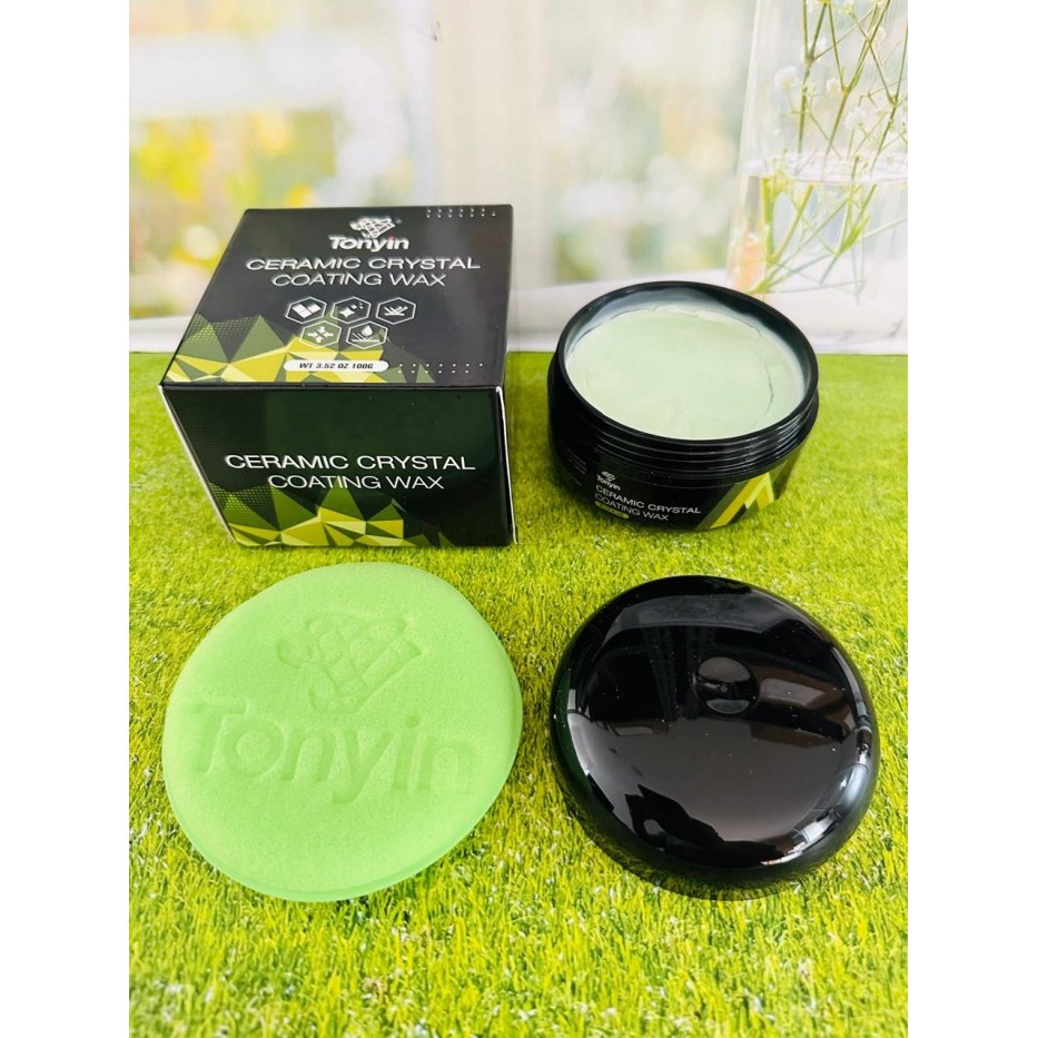 Ceramic Crystal Coating Wax Tonyin 100G Tw-04F (For All Colors With Apple Smell) Se01