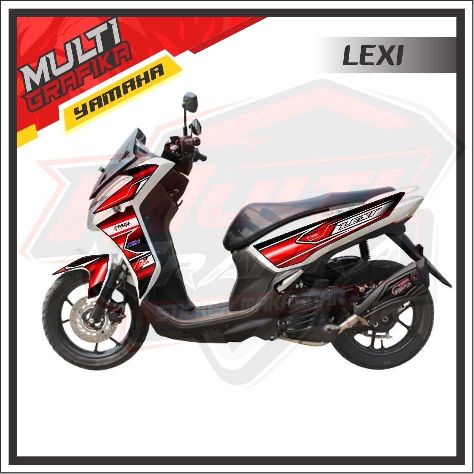 decal lexi full body striping Stiker lexi FullBody Motor Sticker Variasi