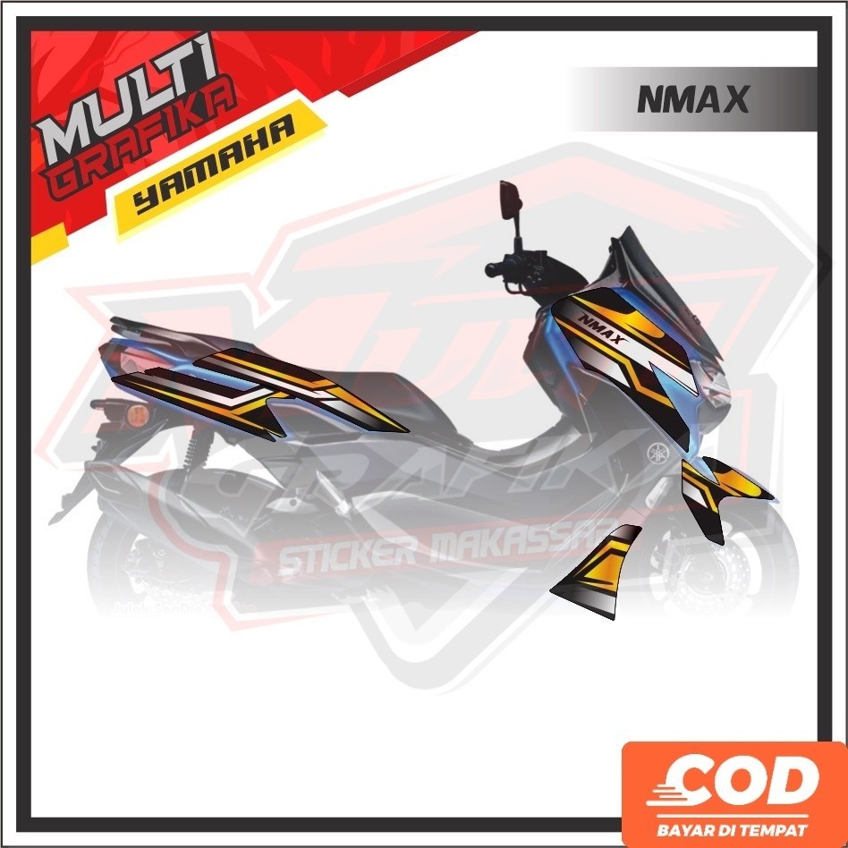 Stiker Striping Decal Setiker Seteriping Motor YAMAHA NMAX 155 All NEW 2021 2022 2020