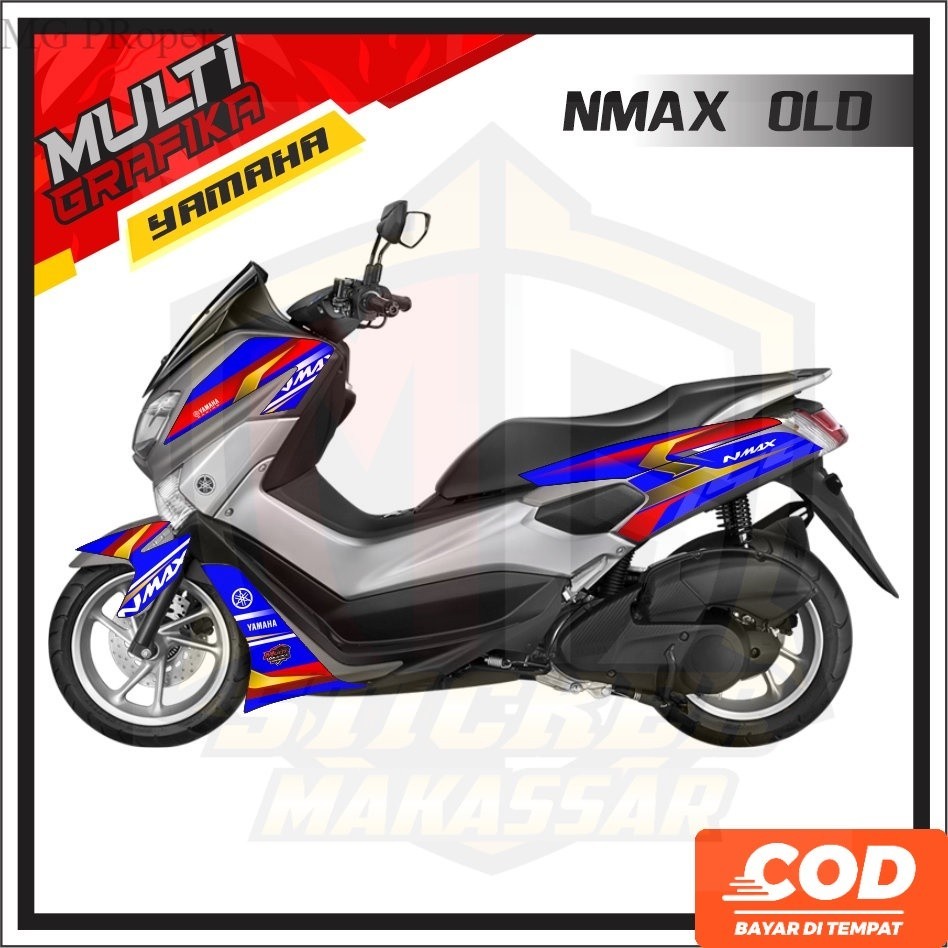 Stiker Striping Decal Nmax Old  N Max DEcal N-max Design Terbaru  Variasi  Nmax Old