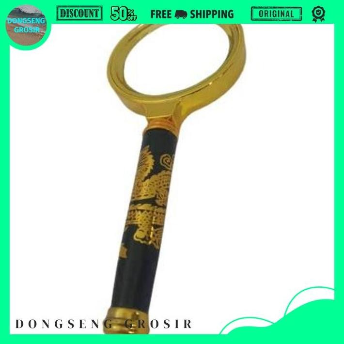 

HANDHELD MAGNIFYING HAND LENS MAGNIFIER / KACA PEMBESAR - TRANSPARENT DONSENG GROSIR GRATIS ONGKIR !!