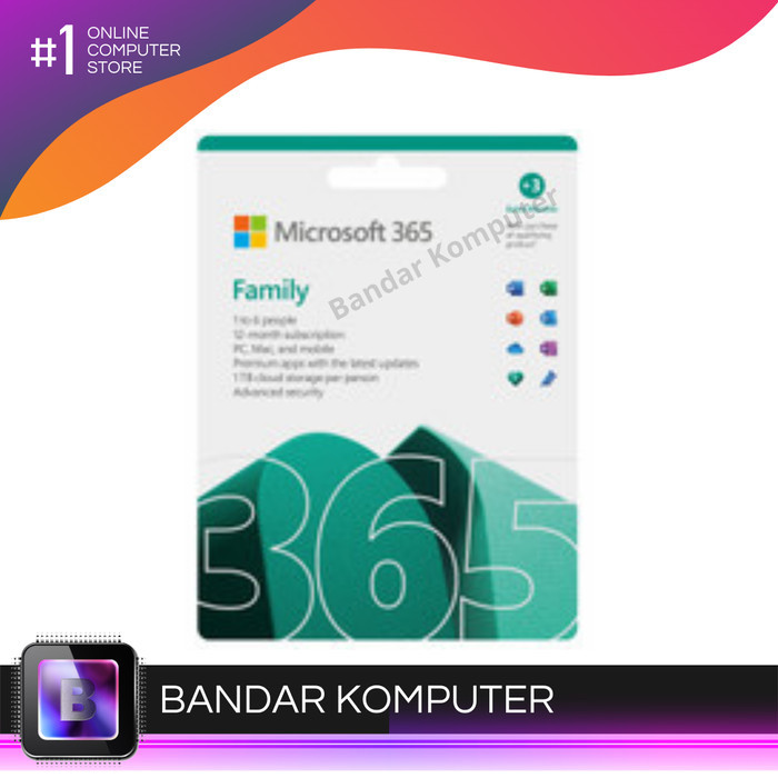 SOFTWARE Microsoft Office 365 Family 6device