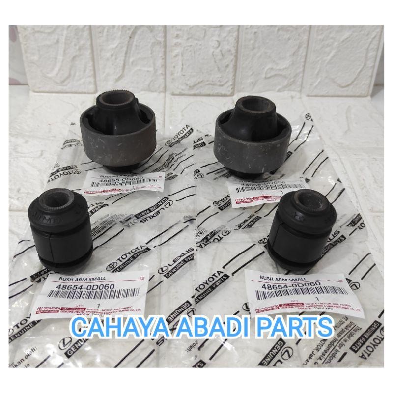 Bushing Lower Arm Depan Besar Kecil New Vios Yaris  2 Set 4 Pcs Bushing Arm Vios Gen 2