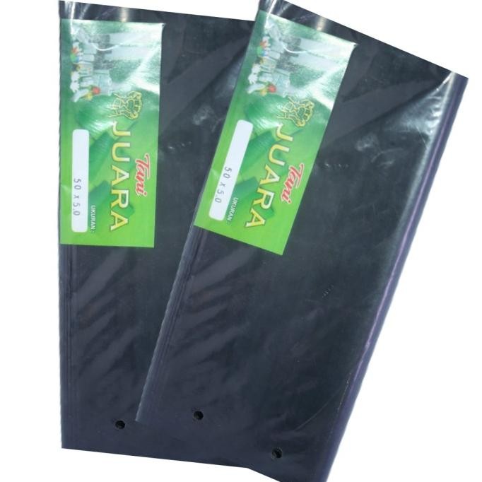 Polybag Pot Plastik Polyback Juara 50 X 50 Pot Plastik Polibek Tanaman Produk Original Pabrik