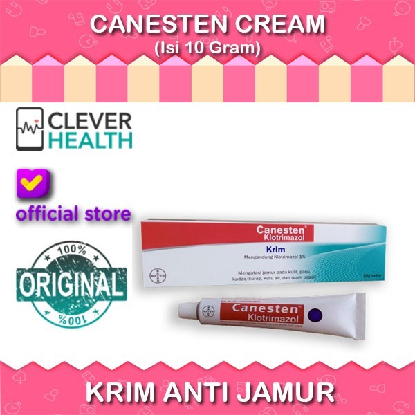 

BOOM SALE CANESTEN 10 GR CREAM / ANTI JAMUR Kode 1209